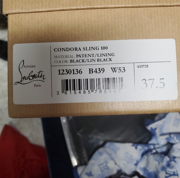 NWT Christian Louboutin Condora Sling Pumps - Picture 6 of 6